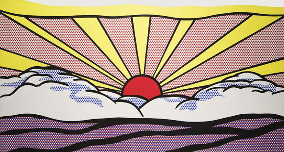 Roy Lichtenstein, Sunrise, 1965