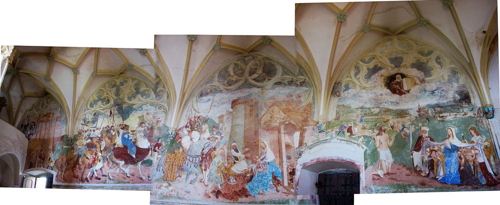 Cerkev sv. Primoža in Felicijana v Kamniku: Prizori iz Marijinega življenja