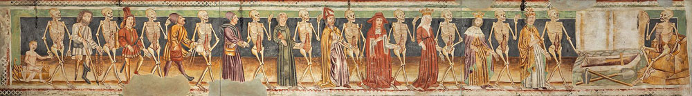 Janez iz Kastva: Mrtvaški ples, Cerkev sv. Trojice v Hrastovljah, 1490